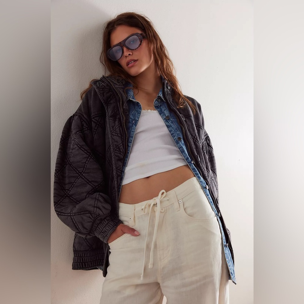 NEW Free People Juno Jacket size large